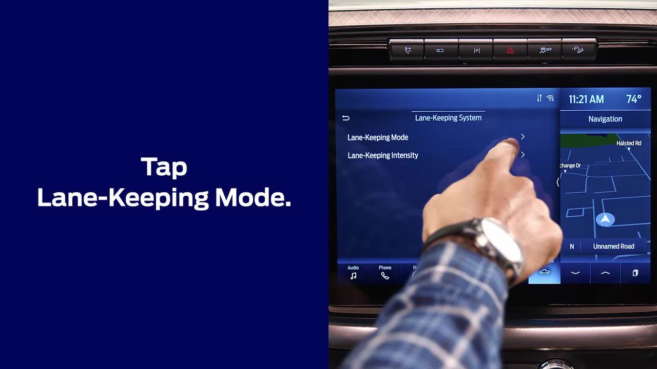 Calibrate ford Lane-Keeping